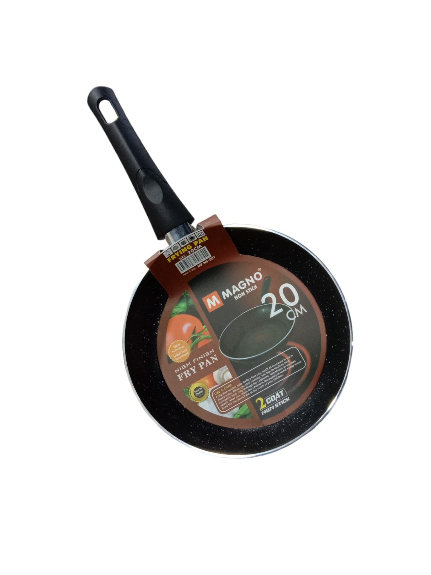 Magno Non Stick Frying Pan Double Coating All Sizes | Perfect for Various Cooking Tasks | High Finish Cookware