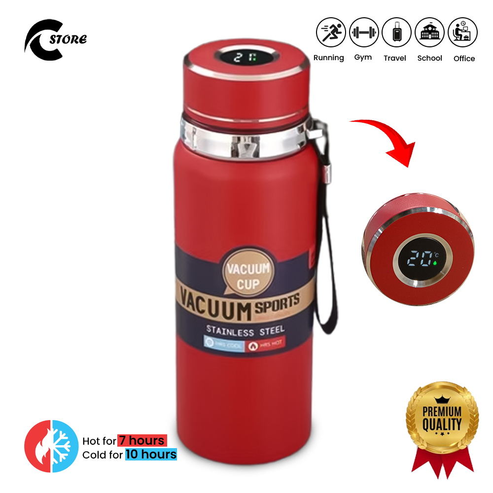 Bottle Yikesi Stainless Steel Water Bottle | With the Capacity of 1000 ml | 24-Hour Cold &amp; 12-Hour Hot Beverage Retention