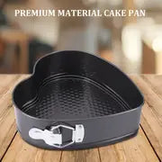 3-Piece Non-Stick Heart-Shaped Cake Mould Set | High-Quality Bakeware | Baking Pan &amp; Tray