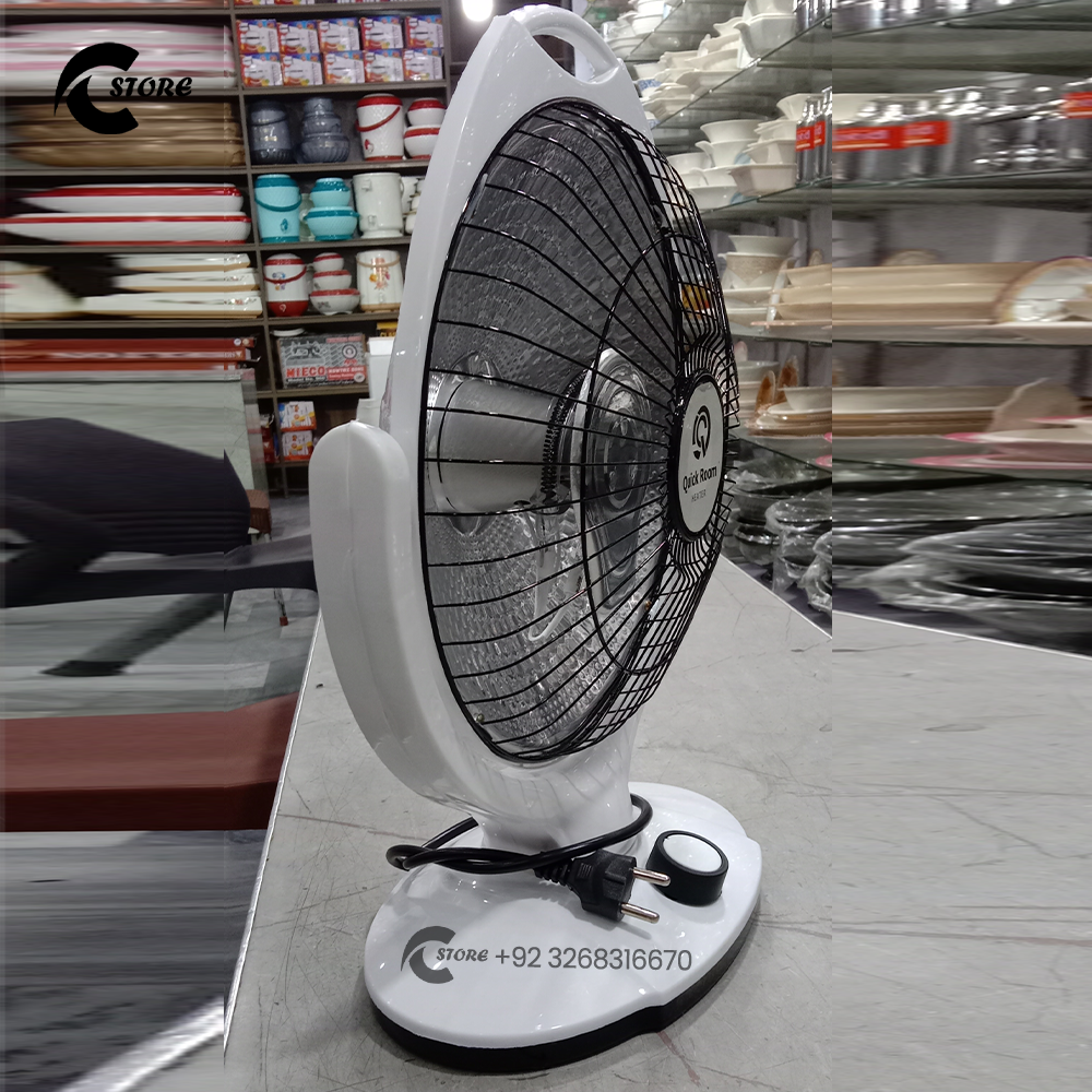 Quick Room Heater with Oscillating Movement | Adjustable Reflector With 2 Heating Power Levels | Noise-Free Technology