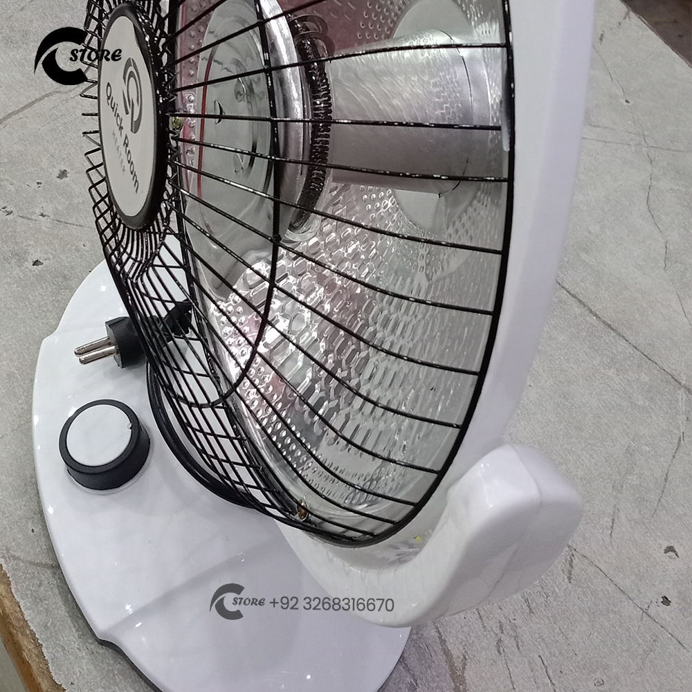 Quick Room Heater with Oscillating Movement | Adjustable Reflector With 2 Heating Power Levels | Noise-Free Technology