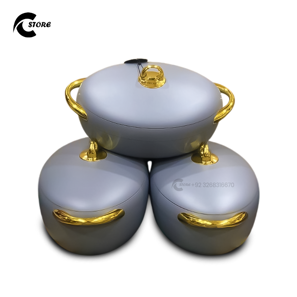 Thermal Hot Pot Casserole | One Piece Premium China Insulated Stainless Steel Food Warmer | Keeps Meals Hot &amp; Fresh for Hours