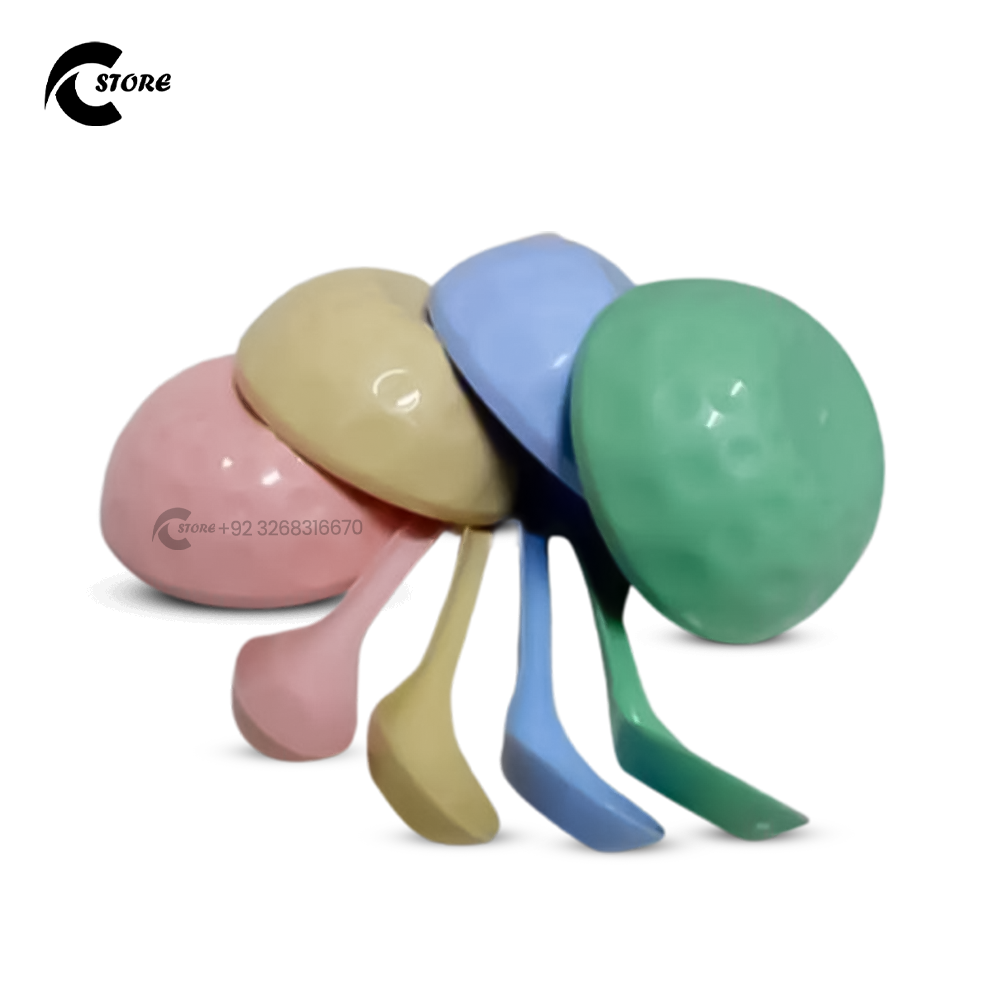Imperial Soup Bowl 4 Pcs Set | Eco-Friendly & Durable | Colorful Polypropylene Serving Bowls with Spoons for Snacks, Salads & Desserts
