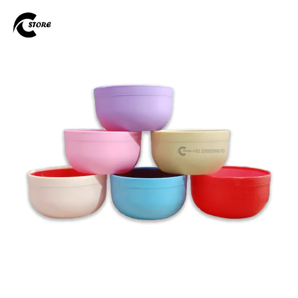 1 Piece Twin Bowl Care Medium | Lightweight, BPA-Free & Durable Plastic Salad & Snack Bowl | FDA Approved, Dishwasher Safe & Eco-Friendly