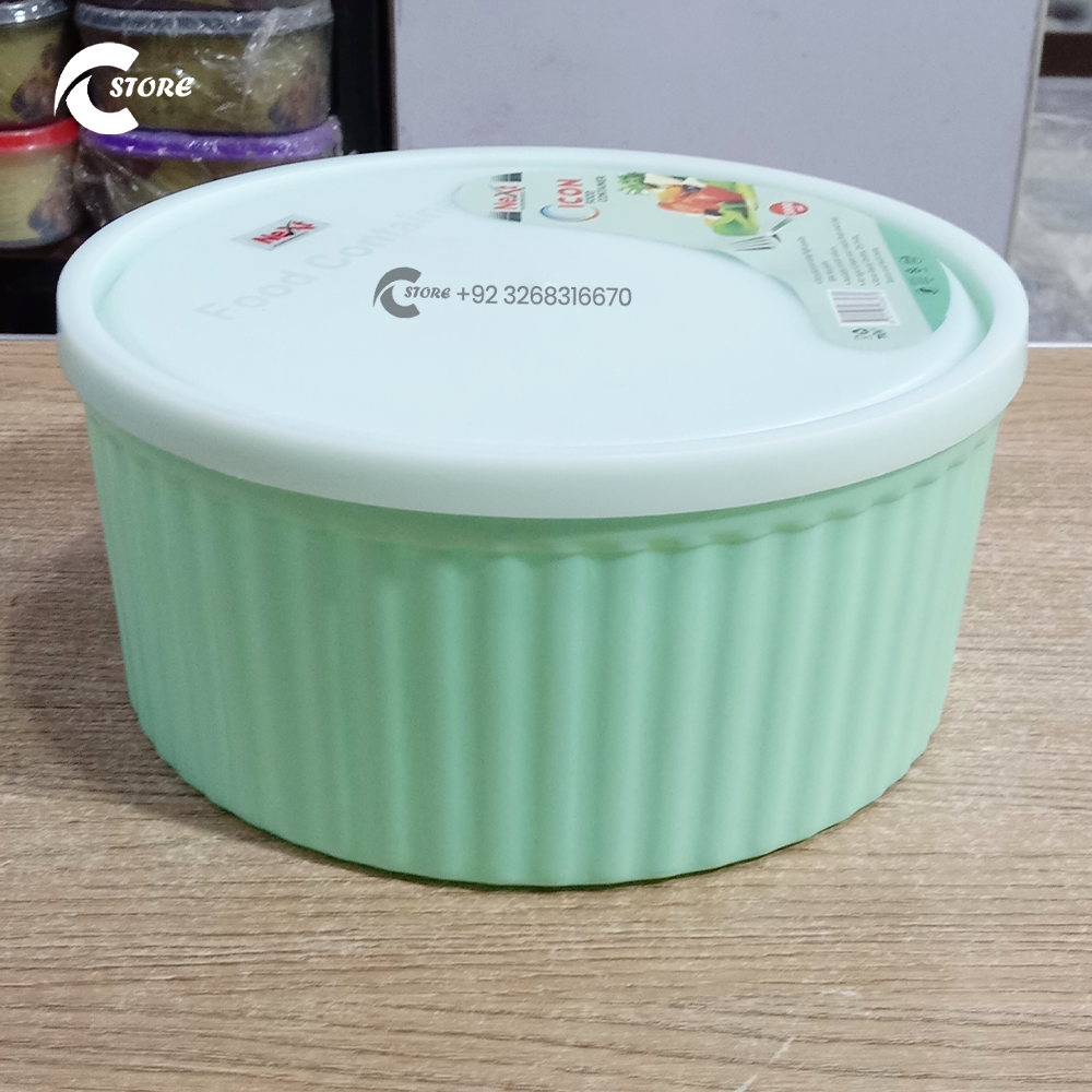 1800ml Food Storage Container | BPA‑Free Plastic Storage Bowl | Reusable & Leak-Proof Food Storage Container Box
