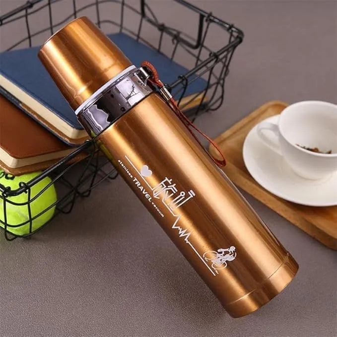 Sport Bottle 750ml | Eco-Friendly Stainless Steel Water Bottle | Insulated Double Wall Thermos for School, Gym & Hiking