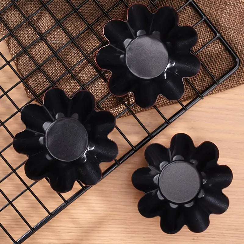 1 Piece Flower Shape Fluted Jelly &amp; Baking Mould |  Non-stick Red Cake Mould | Non Stick Cake Mould | Available in Medium &amp; Large Sizes