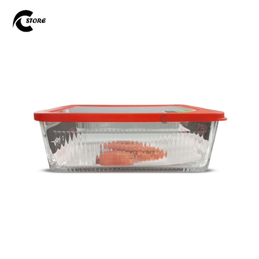 Limon Glass Container 2.25 L | Airtight, Oven &amp; Microwave Safe | Multipurpose Food Storage | Ideal for Storing, Baking, Reheating &amp; Freezing,