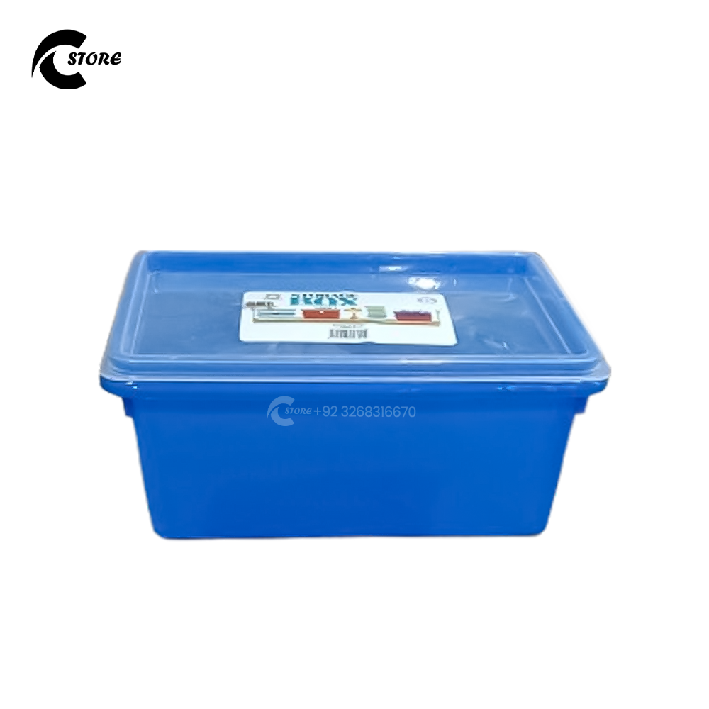 Orient Storage Box Swift | Multipurpose Stackable BPA-Free Plastic Storage Container with Lockable Lid | Ideal to Fits in Fridge Shelf