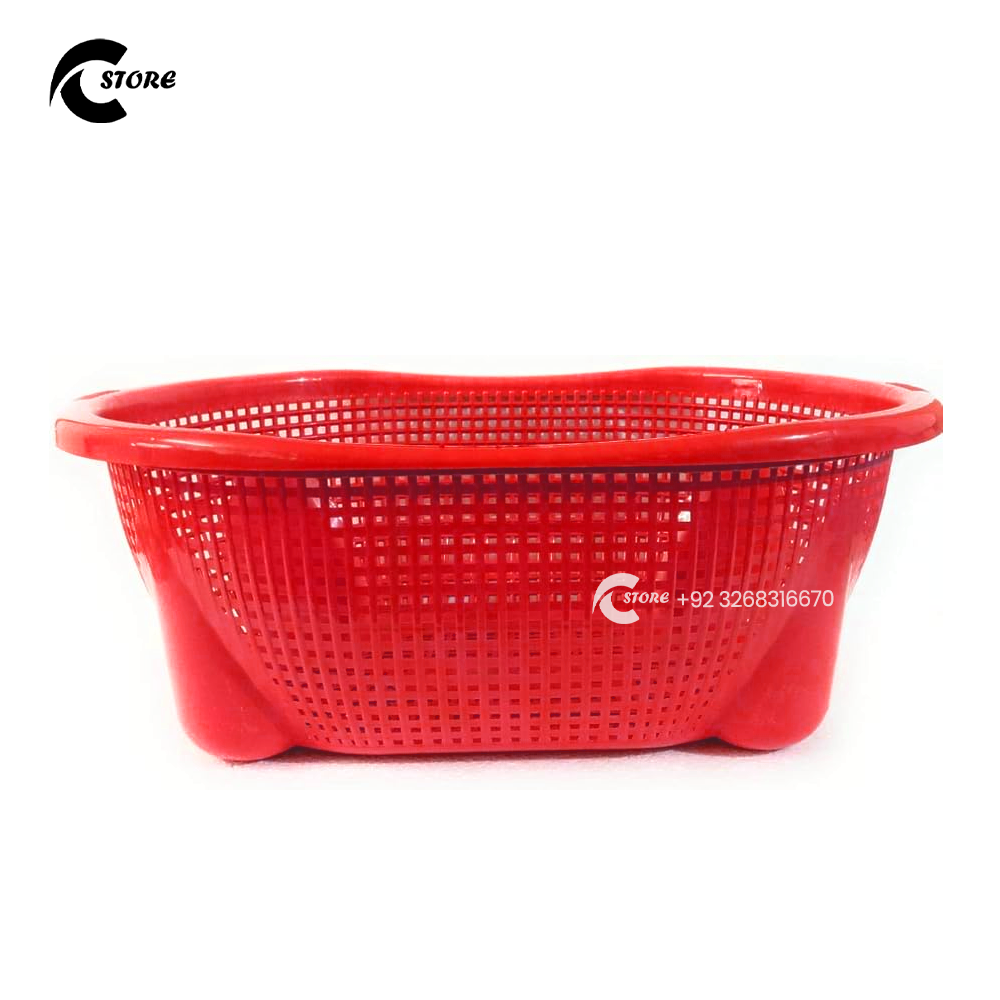 Durable Plastic Tokra | Oval Basket for Storage, Market &amp; Household Use | Available in Multiple Sizes &amp; Colors