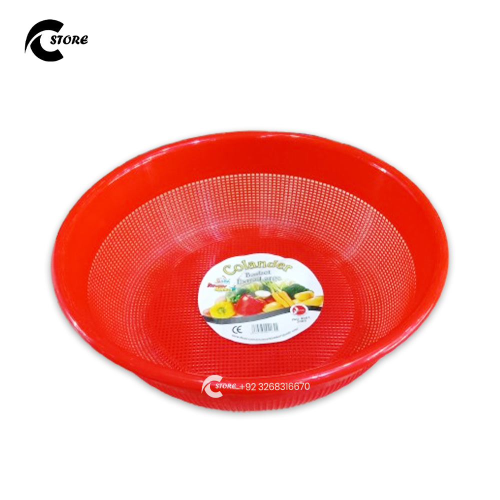 1×Colander Basket | Available in Multiple Sizes &amp; Colors | Multipurpose Basket for Fruits &amp; Vegetables