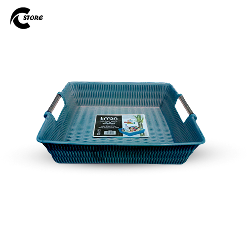 Large Multipurpose Basket With Steel Handle | BPA-Free &amp; Durable | Versatile Storage for Kitchen, Office &amp; Medical Use