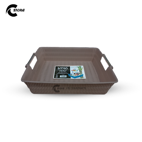 Large Multipurpose Basket With Steel Handle | BPA-Free &amp; Durable | Versatile Storage for Kitchen, Office &amp; Medical Use