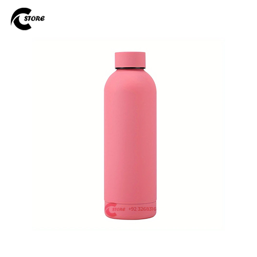 Water Bottle Steel Matt 750ml | Vacuum Insulated Stainless Steel Water Bottle for Hot &amp; Cold Drinks | Keeps Drinks Hot or Cold for Hours