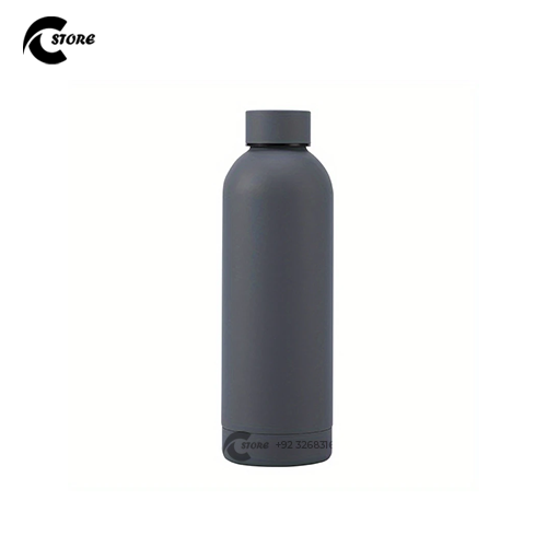Water Bottle Steel Matt 750ml | Vacuum Insulated Stainless Steel Water Bottle for Hot &amp; Cold Drinks | Keeps Drinks Hot or Cold for Hours
