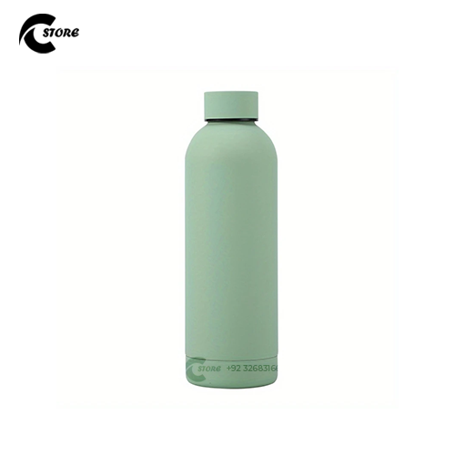 Water Bottle Steel Matt 750ml | Vacuum Insulated Stainless Steel Water Bottle for Hot &amp; Cold Drinks | Keeps Drinks Hot or Cold for Hours