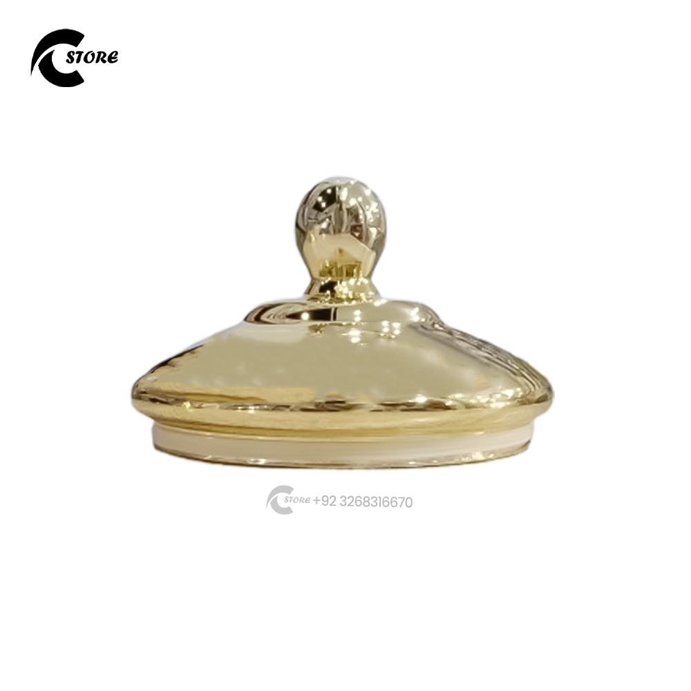 Set of Two Acrylic Stand Jar With Lid | Small & Large Size | Elegant Spice Container for Sugar, Salt, Spices | Durable & Corrosion-Resistant | Perfect for Home, Hotel & Café