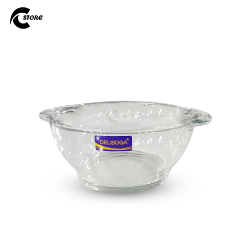 Premium Glass Serving Casserole Bowl With Lid | In Sizes Small, Medium & Large | Elegant Microwave Safe Food Storage & Serving Dish