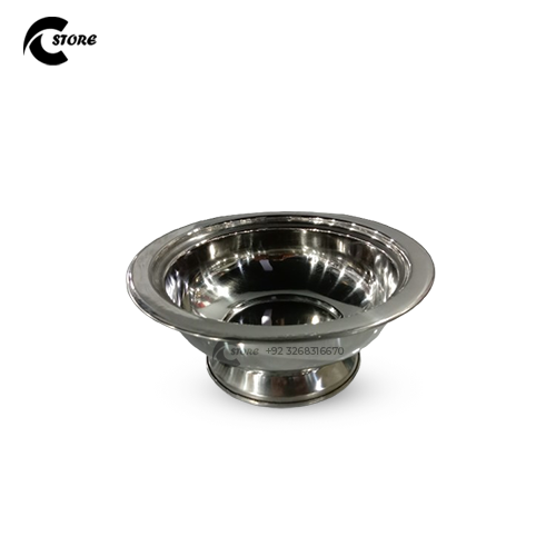 Stainless Steel Donga Set Prime | 3-Piece Serving Bowl Set with Lids | Elegant Abstract Design | Hot & Cold Food Storage Bowls
