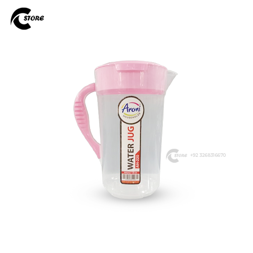 1.8 Litres Aroni Jug AH-220 | Premium Water Dispenser With Spill-Proof Lid & Easy Grip Handle | Perfect for Home & Office Use