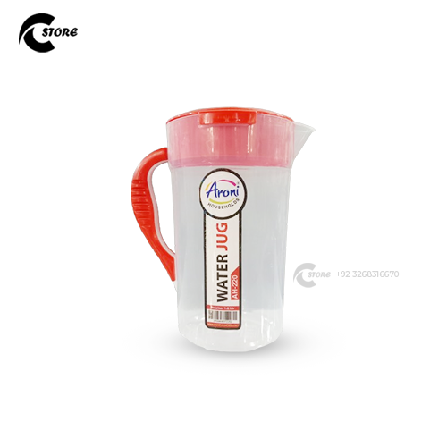 1.8 Litres Aroni Jug AH-220 | Premium Water Dispenser With Spill-Proof Lid & Easy Grip Handle | Perfect for Home & Office Use