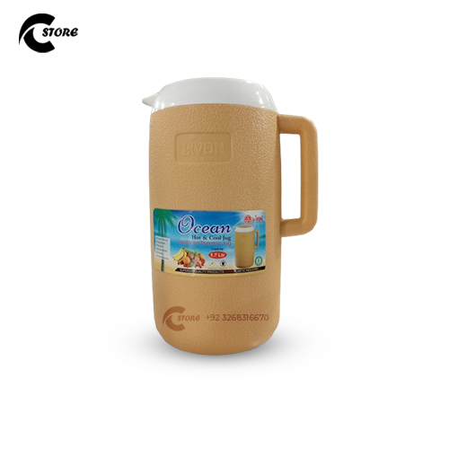 1.7L Ocean Hot & Cool Jug  | Spill-Proof, Durable & Stylish | Premium Quality Water & Juice Dispenser for Home & Office Use