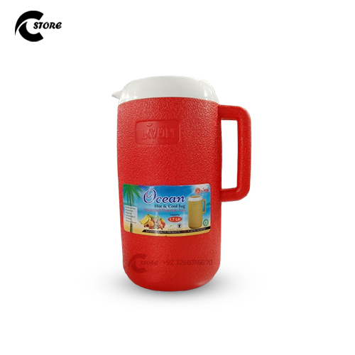 1.7L Ocean Hot & Cool Jug  | Spill-Proof, Durable & Stylish | Premium Quality Water & Juice Dispenser for Home & Office Use