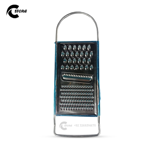 Gratter Steel | Stainless Steel Cheese & Vegetable Grater With Ergonomic Handle | Sharp Blades & Compact Design