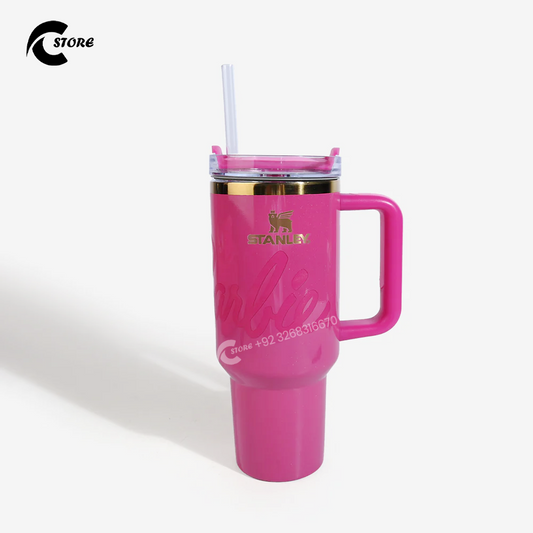 Stainless Steel Stanley x Barbie Tumbler 1.8L | Premium Travel Mug With Handle & Straw | Leak-Proof, Vacuum Insulated & BPA-Free