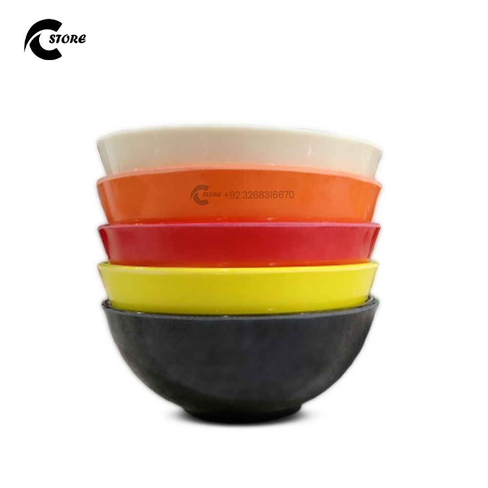 One Piece Loose Color Melamine Bowl | BPA Free, Durable Break-Resistant | Ideal for Raita, Chutney, Curry & Table Serving