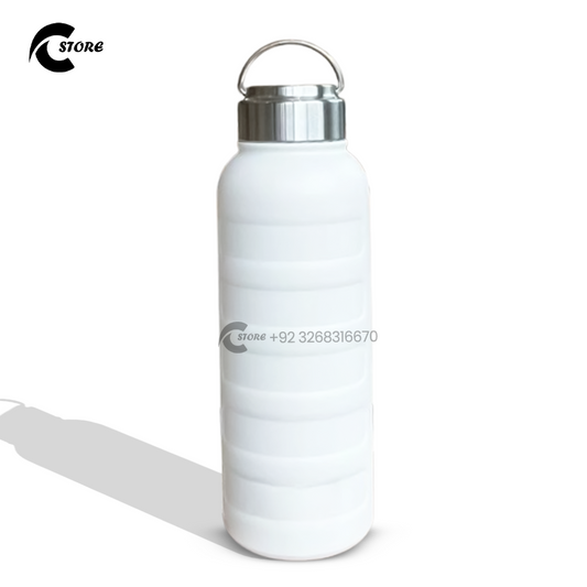 800ml Stainless Steel Vacuum Bottle | 5 Line, Leak-Proof & Durable | Keep Drinks Hot & Cold for Travel, Office & Outdoor Use