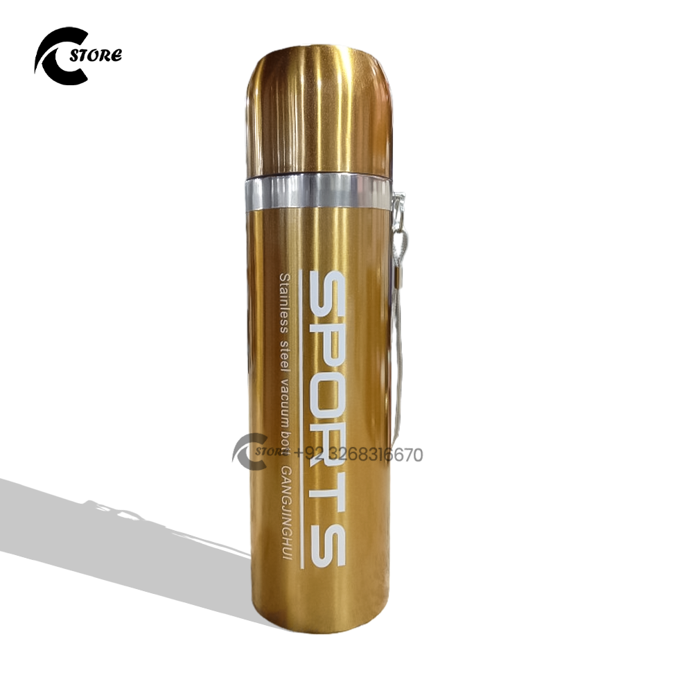 500ml Double Wall Stainless Steel School Bottle China | Leak-Proof & BPA Free Thermos Flask for Hot & Cold Beverages | Travel Water Bottle
