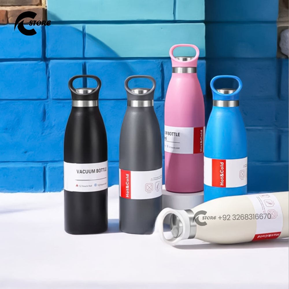 750ml Stainless Steel Bottle | Leak-Proof, BPA-Free & Vacuum Insulated Water Bottle for Hot & Cold Drinks | Eco-Friendly & Durable