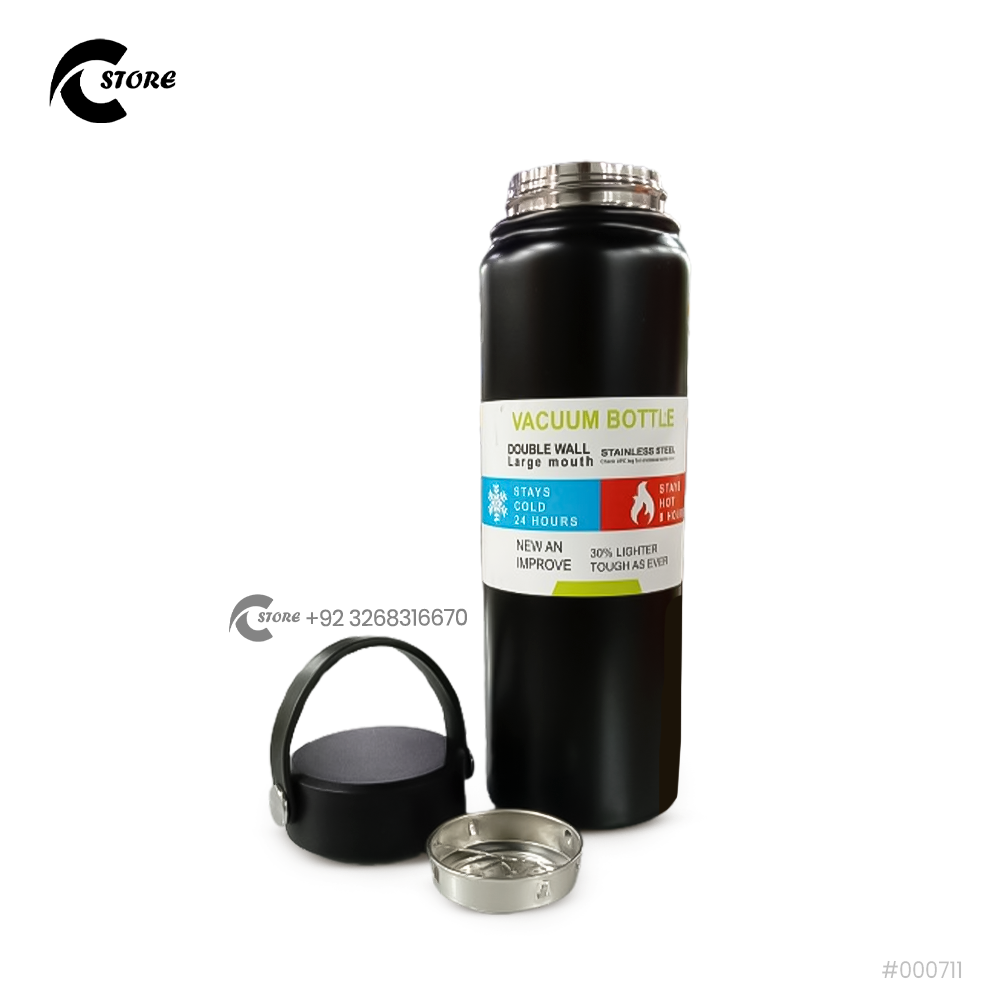 750ml Large Mouth Bottle | Vacuum Insulated Stainless Steel Water Bottle for Hot & Cold Beverages