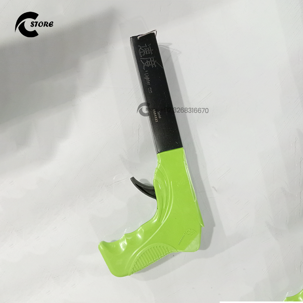 Bloco Gun Gas Stove Lighter | Long Handle Refillable Kitchen Lighter for Stove, BBQ & Candles