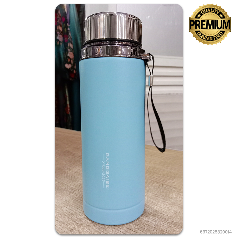 800ML Stainless Steel Vacuum Insulated Water Bottle | Eco-Friendly, Leak-Proof | Hot & Cold Flask for School, Gym, Hiking & Travel