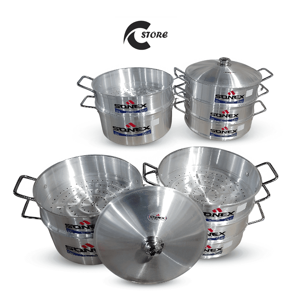 Sonex Galaxy Steamer 5 Layers | High Quality Food Grade Material | Multifunctional Cookware | Allows for Efficient Steaming of Various Ingredients