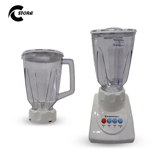 West Point Juicer Blender 2 in 1 | Powerful 350 W Motor | Stainless Steel Blades &amp; Multi-Speed Control