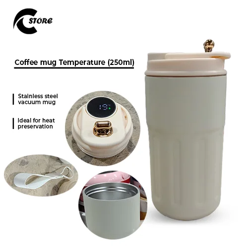 Premium Stainless Steel Vacuum Coffee Mug | With the Capacity of 250 ml | Safe &amp; Durable for Hot and Cold Drinks