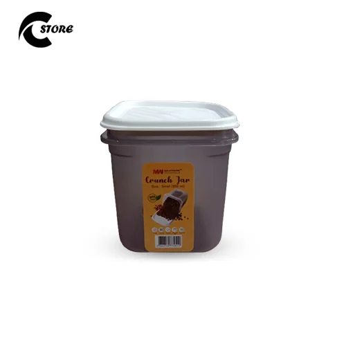 Crunch Jar | Different Sizes | Airtight Kitchen Storage Container With Clamp Lid | BPA-Free, Durable &amp; Stylish