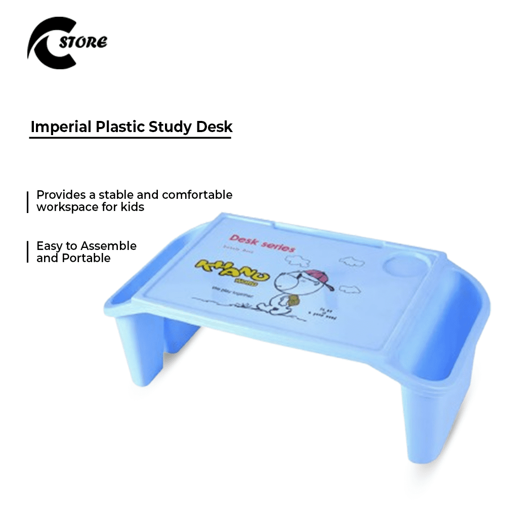 Imperial Study Table Print | Multipurpose Laptop Desk, Bed Table & Kids' Study Table