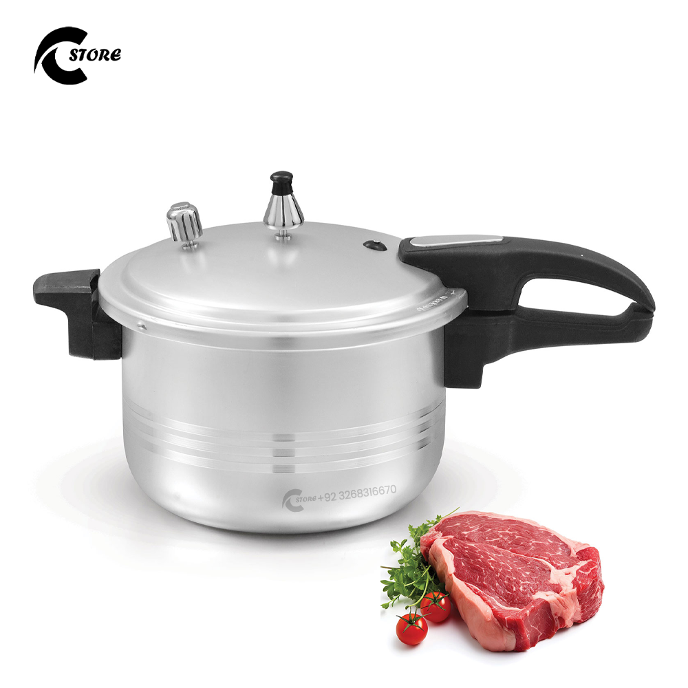 Kitchen Master Gas Pressure Cooker 11 Ltr | Aluminium Pot Pressure Cooker | High Quality Anodize | Suitable for Both Gas &amp; Electric Glass Stovetops