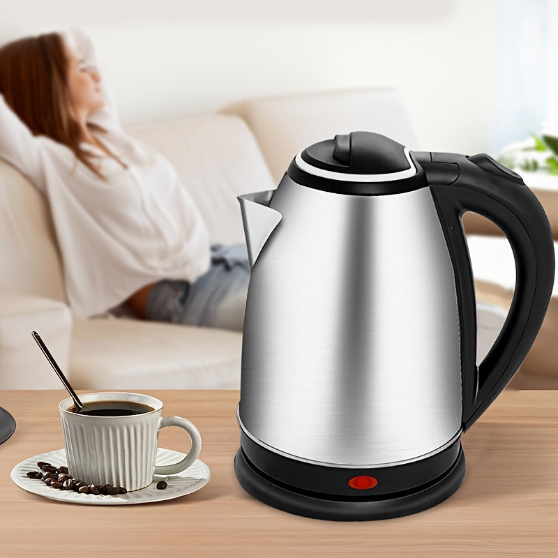 Kenwood K-003 Electric Water Kettle With Stainless Steel Body | 2.0L Capacity &amp; 1000W Automatic Turn-Off | Light Indicator