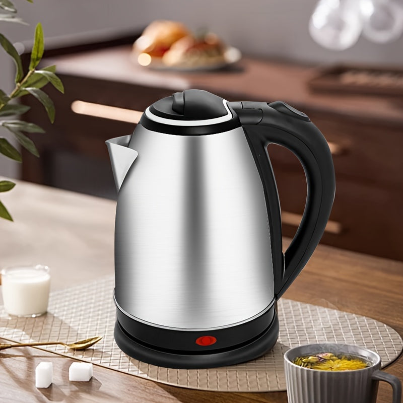 Kenwood K-003 Electric Water Kettle With Stainless Steel Body | 2.0L Capacity &amp; 1000W Automatic Turn-Off | Light Indicator