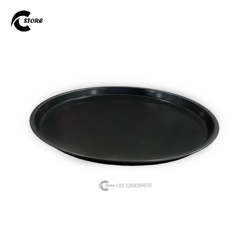 Non-Stick Carbon Steel Pizza Pan | Medium 27 cm & Large 29 cm | Heavy-Duty Bakeware for Oven Use | Easy Release & Dishwasher Safe