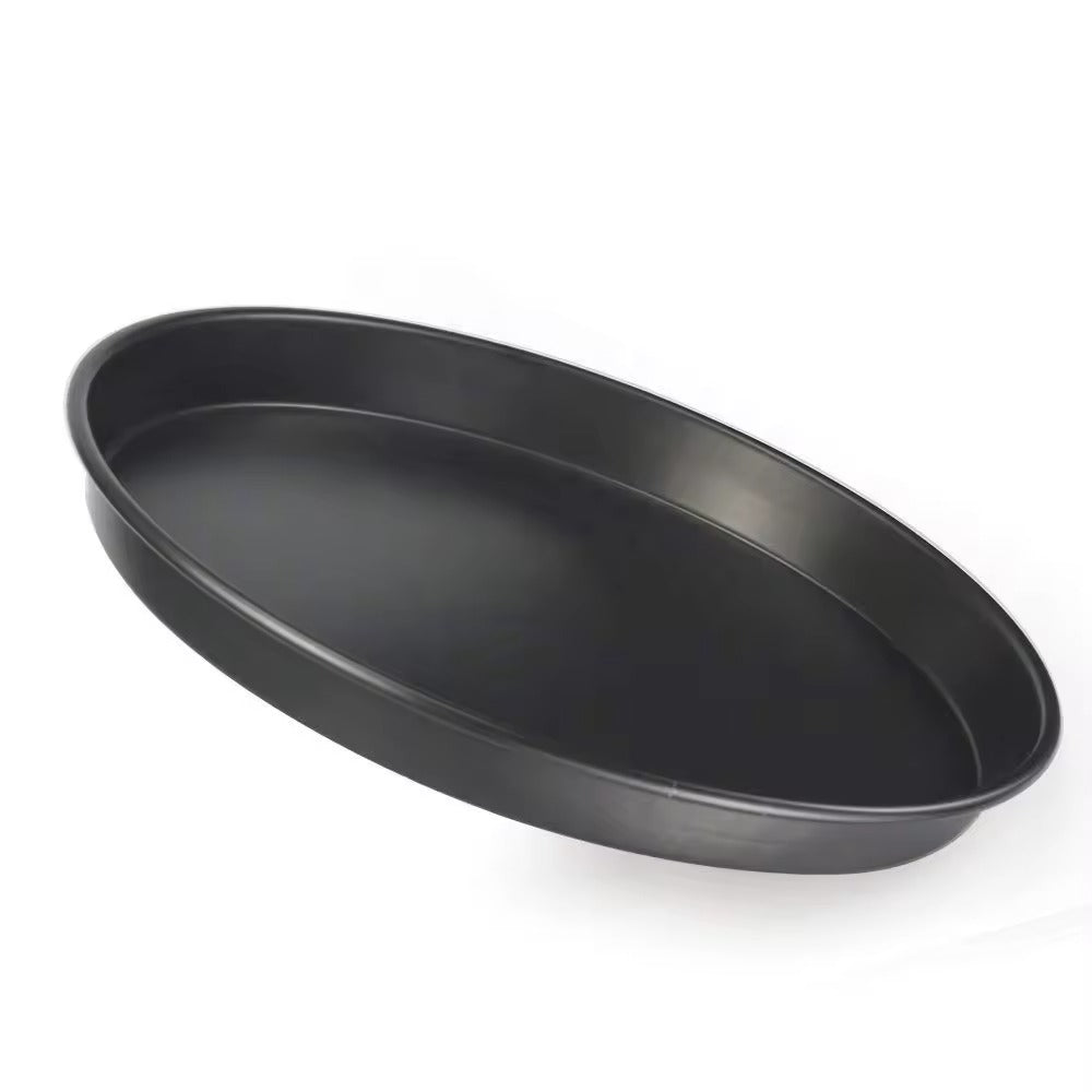 Non-Stick Carbon Steel Pizza Pan | Medium 27 cm & Large 29 cm | Heavy-Duty Bakeware for Oven Use | Easy Release & Dishwasher Safe