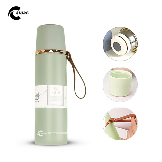 Stainless Steel 800 ml Thermos Mug Water Bottle | Double Wall Insulated Travel Mug