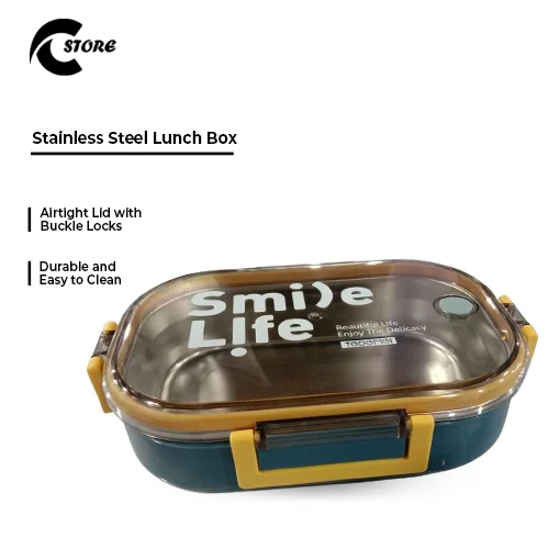 920ml Round Stainless Steel Lunch Box for Kids &amp; Adults | Hot &amp; Cold Insulated Lunchbox