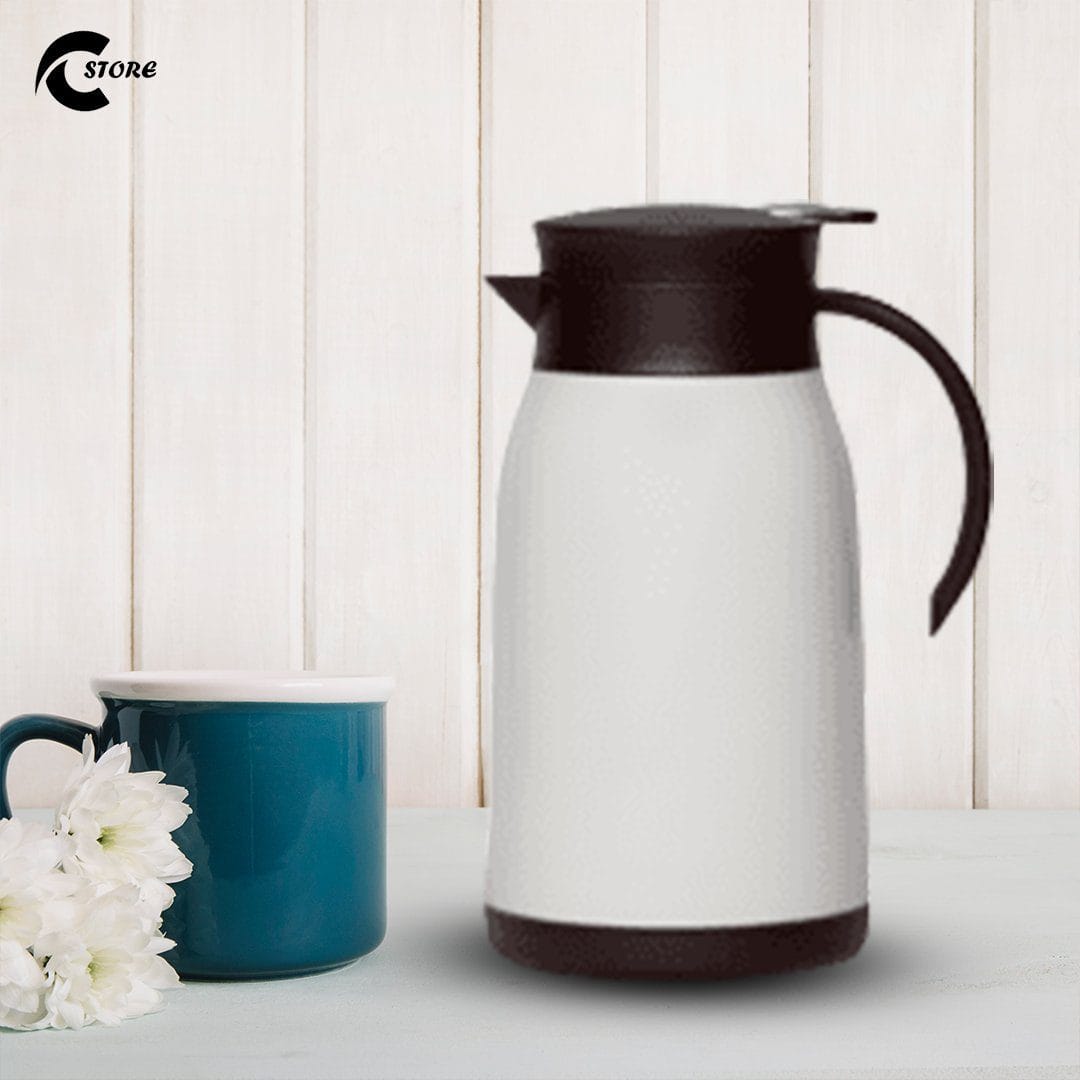 Thermex 1L Vacuum Flask Thermos | Quick-Tip Lid | Premium Quality Insulated Bottle