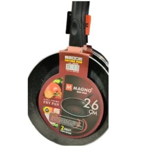 Magno Non Stick Frying Pan Double Coating All Sizes | Perfect for Various Cooking Tasks | High Finish Cookware